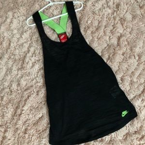 Black nike tank top